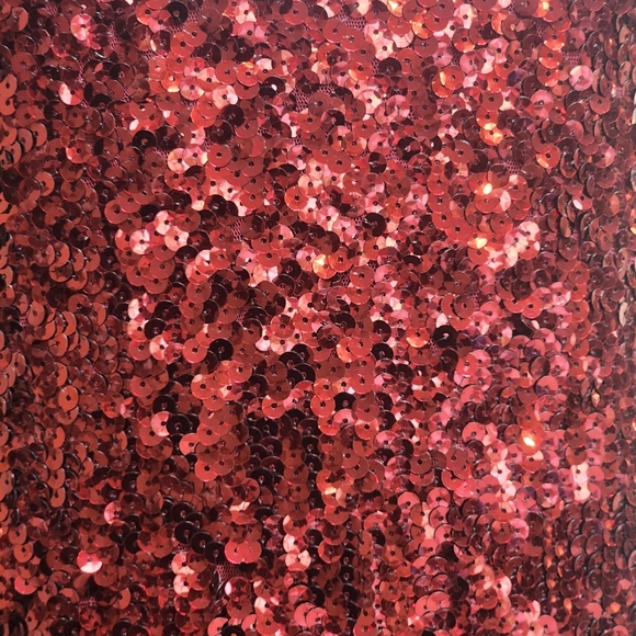 NEW Gorgeous Burgundy Red Sequined Dress Women's Size M - Picture 9 of 9
